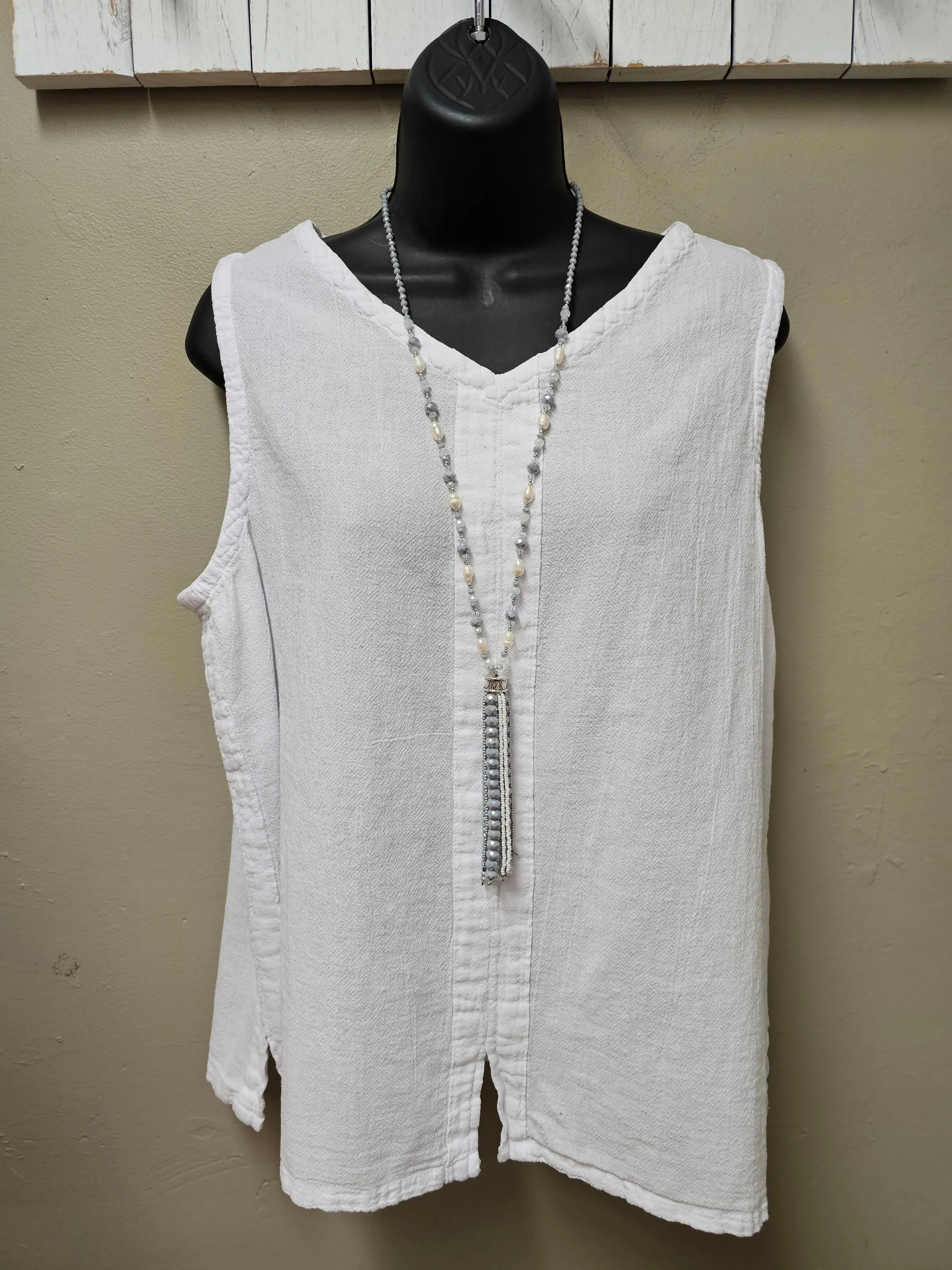 4 Color Ways - Hey "Henri" Cool Cotton Tank Top