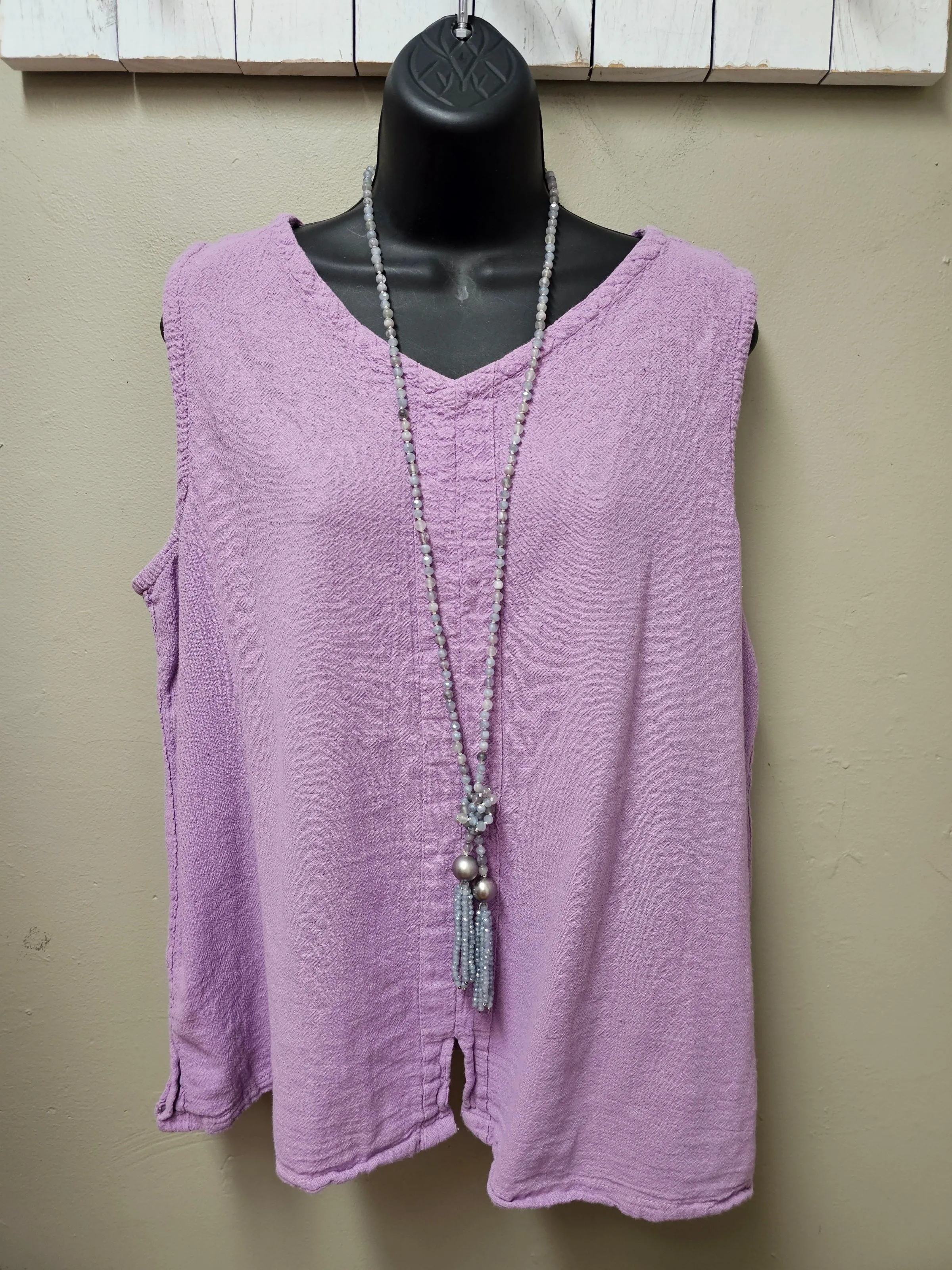 4 Color Ways - Hey "Henri" Cool Cotton Tank Top