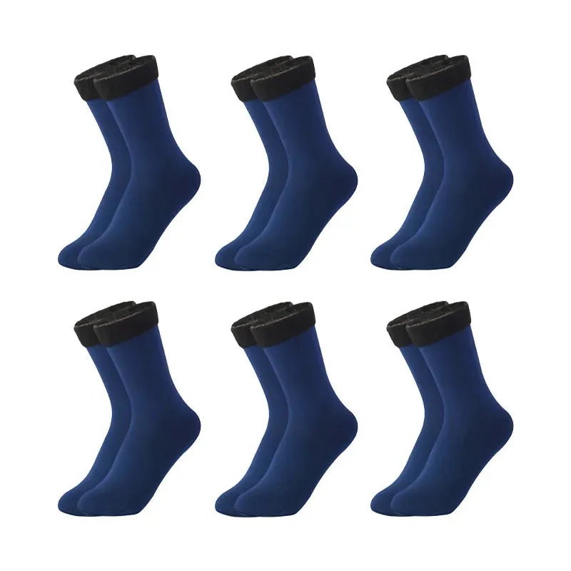 6 Pairs/Lot Thermal Socks