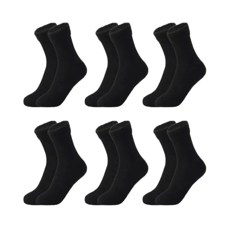 6 Pairs/Lot Thermal Socks