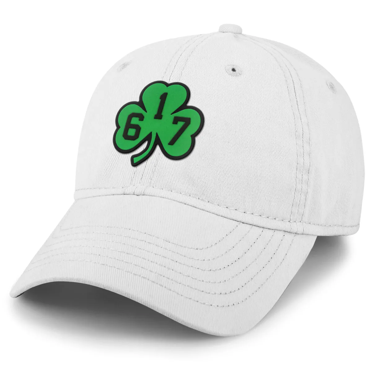 617 Shamrock PVC Patch Dad Hat