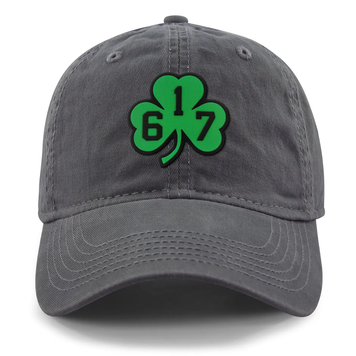 617 Shamrock PVC Patch Dad Hat