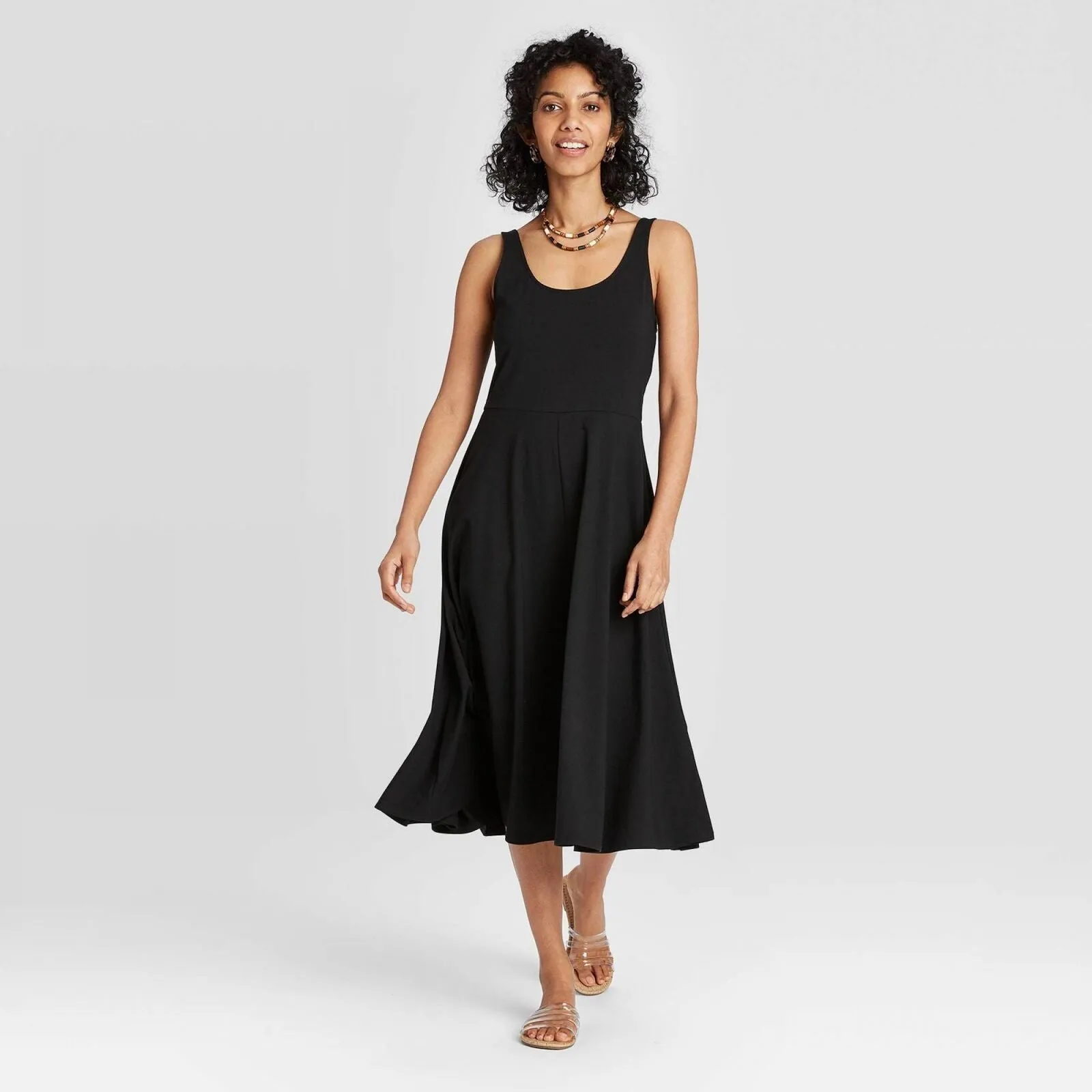 A New Day Women's Sleeveless Ballet Dress 78793526 Black M