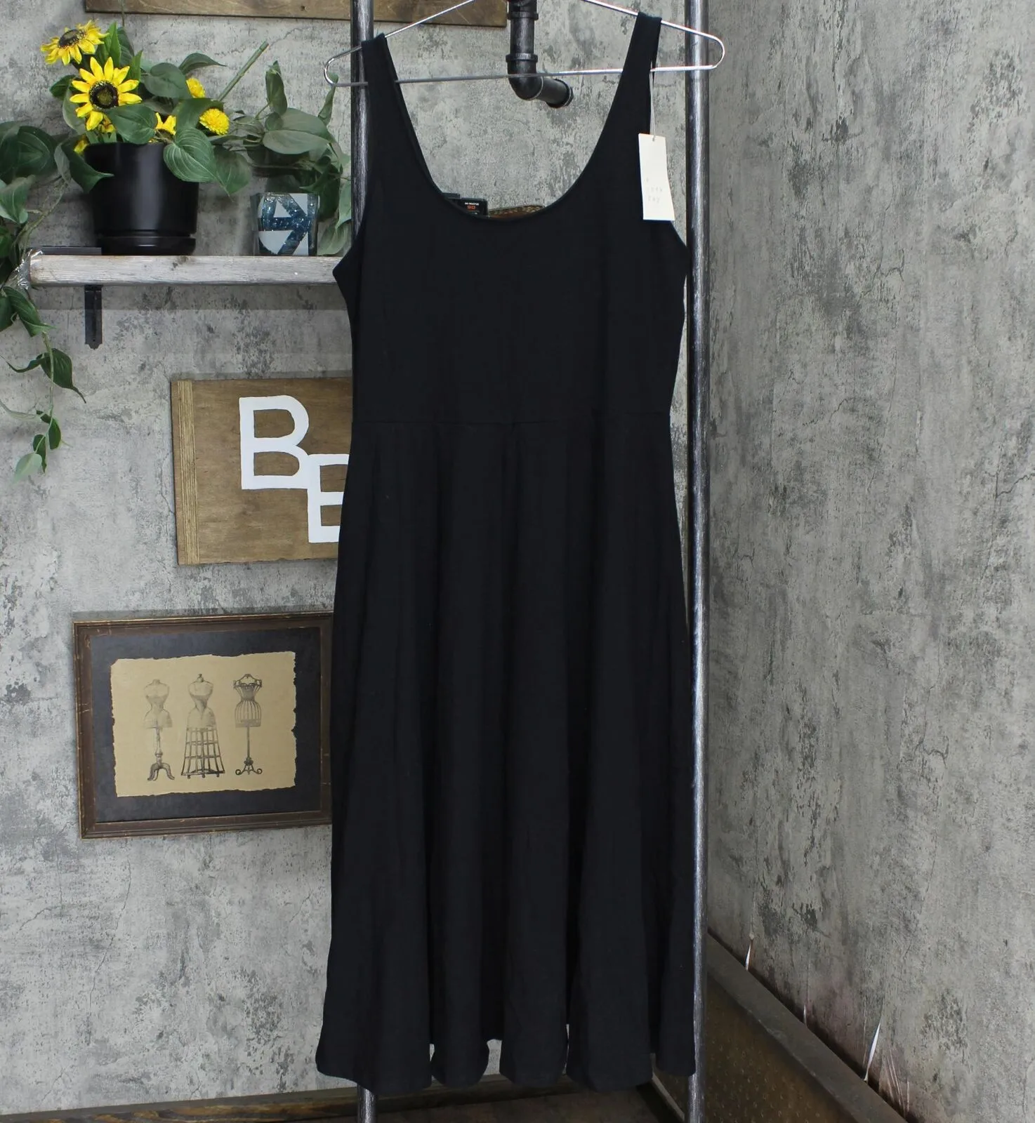 A New Day Women's Sleeveless Ballet Dress 78793526 Black M