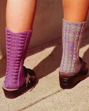 AC35e Walking Away Socks ~ PDF Digital Download