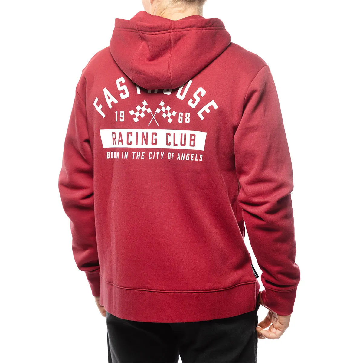 Acclaim Hooded Zip Up - Cardinal
