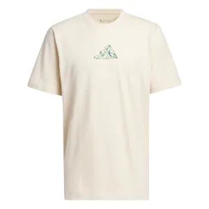 Adidas Basketball Men Lil Stripe Photoreal Graphic Tee Pink IN6384