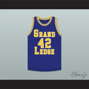 Al Horford 42 Grand Ledge High School Comets Navy Blue Basketball Jersey 2