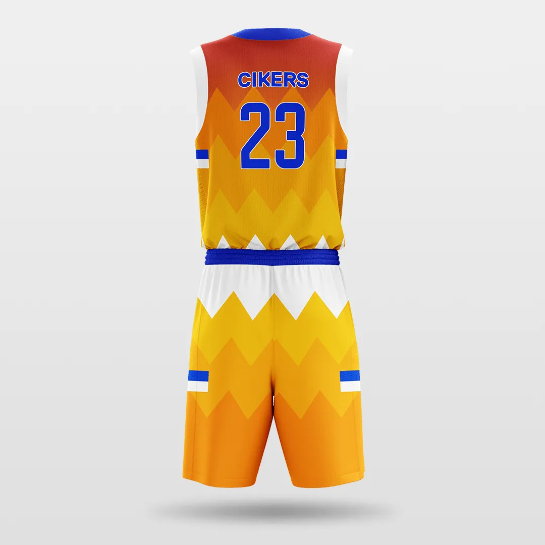 Alert- Customized Sublimated Basketball Set