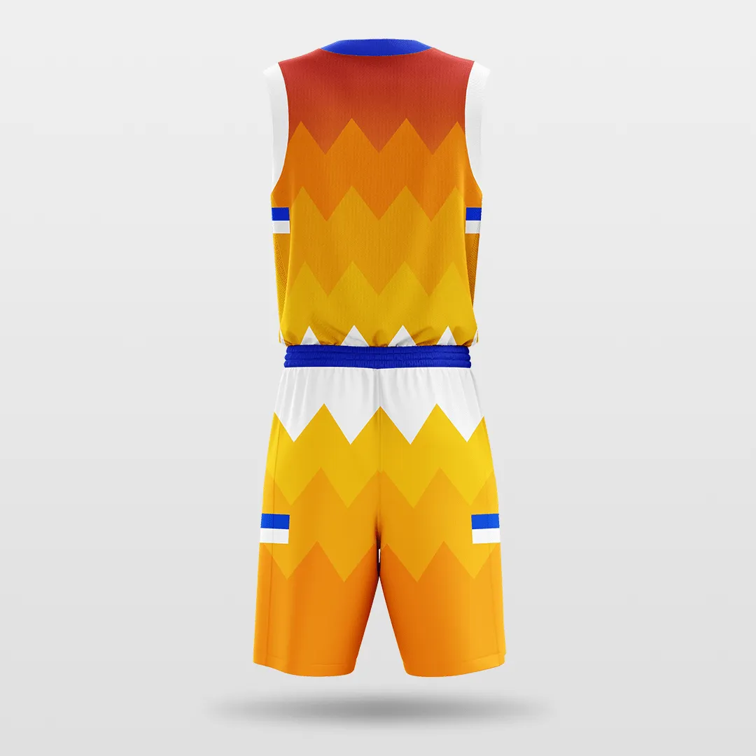 Alert- Customized Sublimated Basketball Set