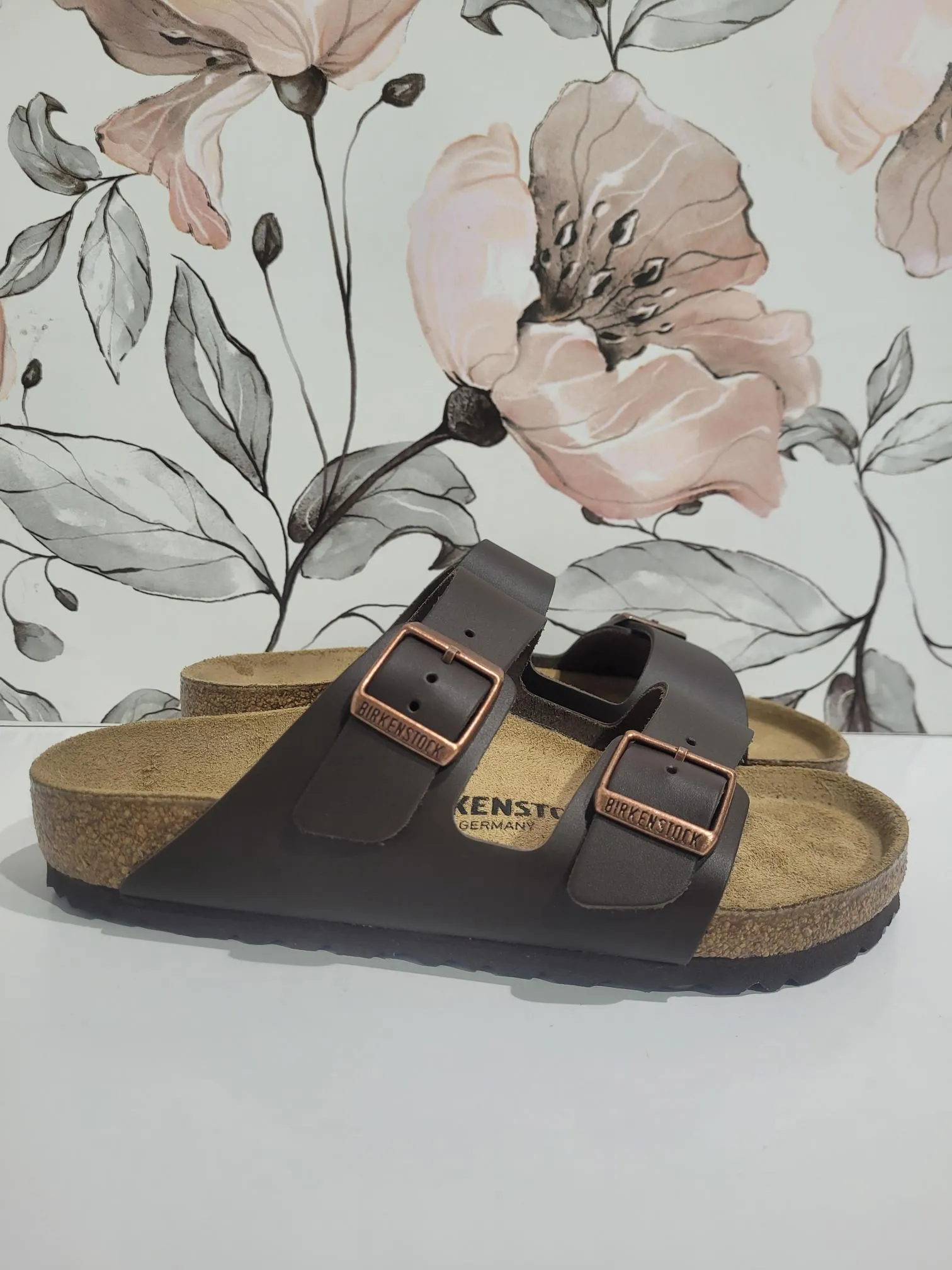 Arizona Dark Brown Leather By Birkenstock