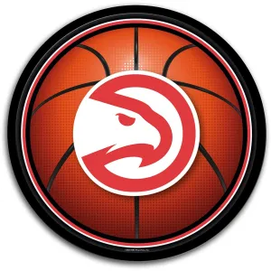 Atlanta Hawks: Basketball - Modern Disc Wall Sign