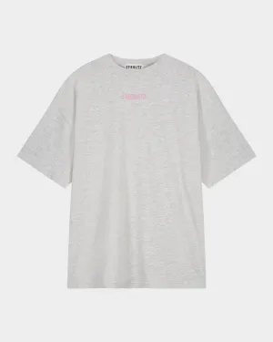 Basic Oversized T-shirt | Melange grey