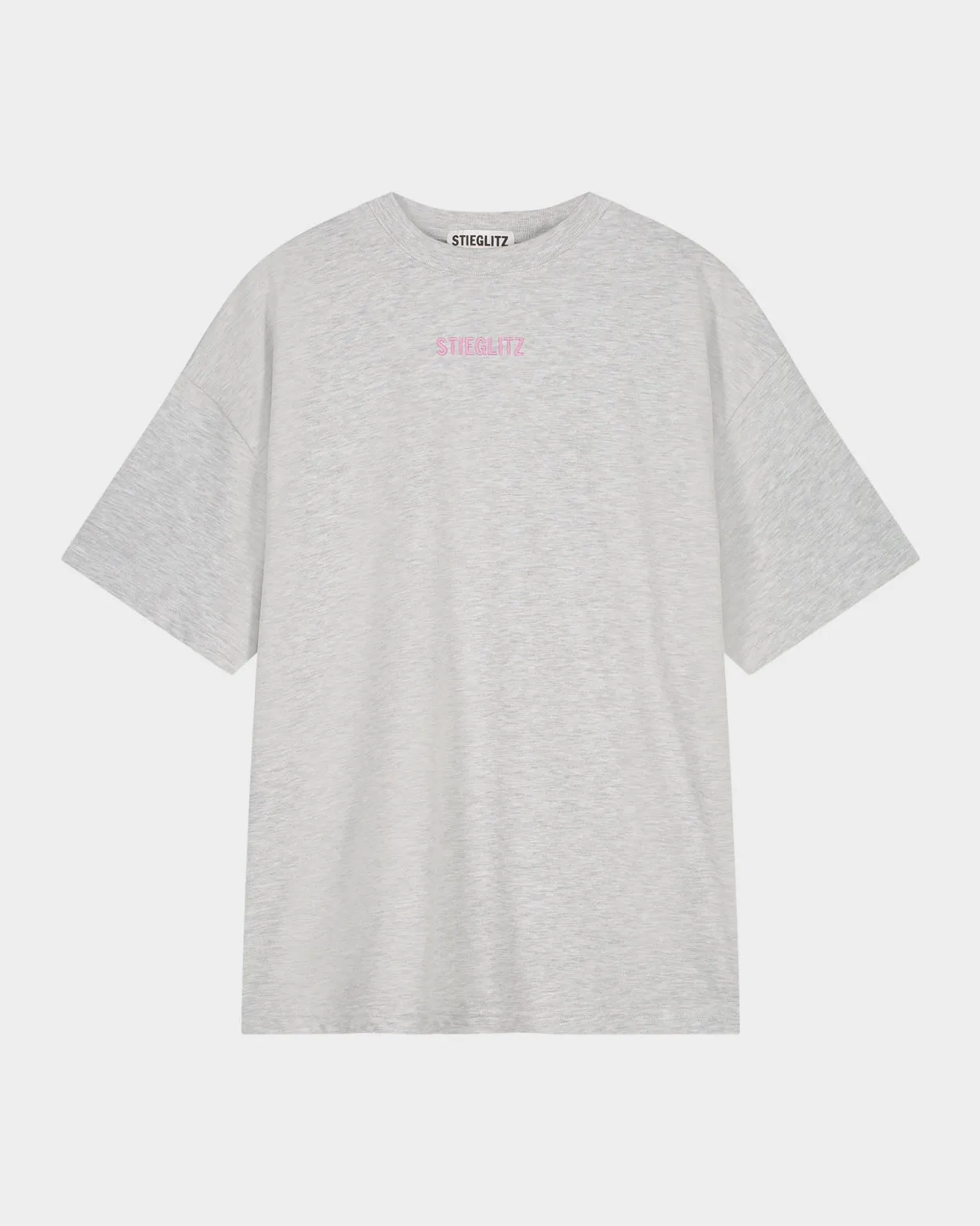 Basic Oversized T-shirt | Melange grey