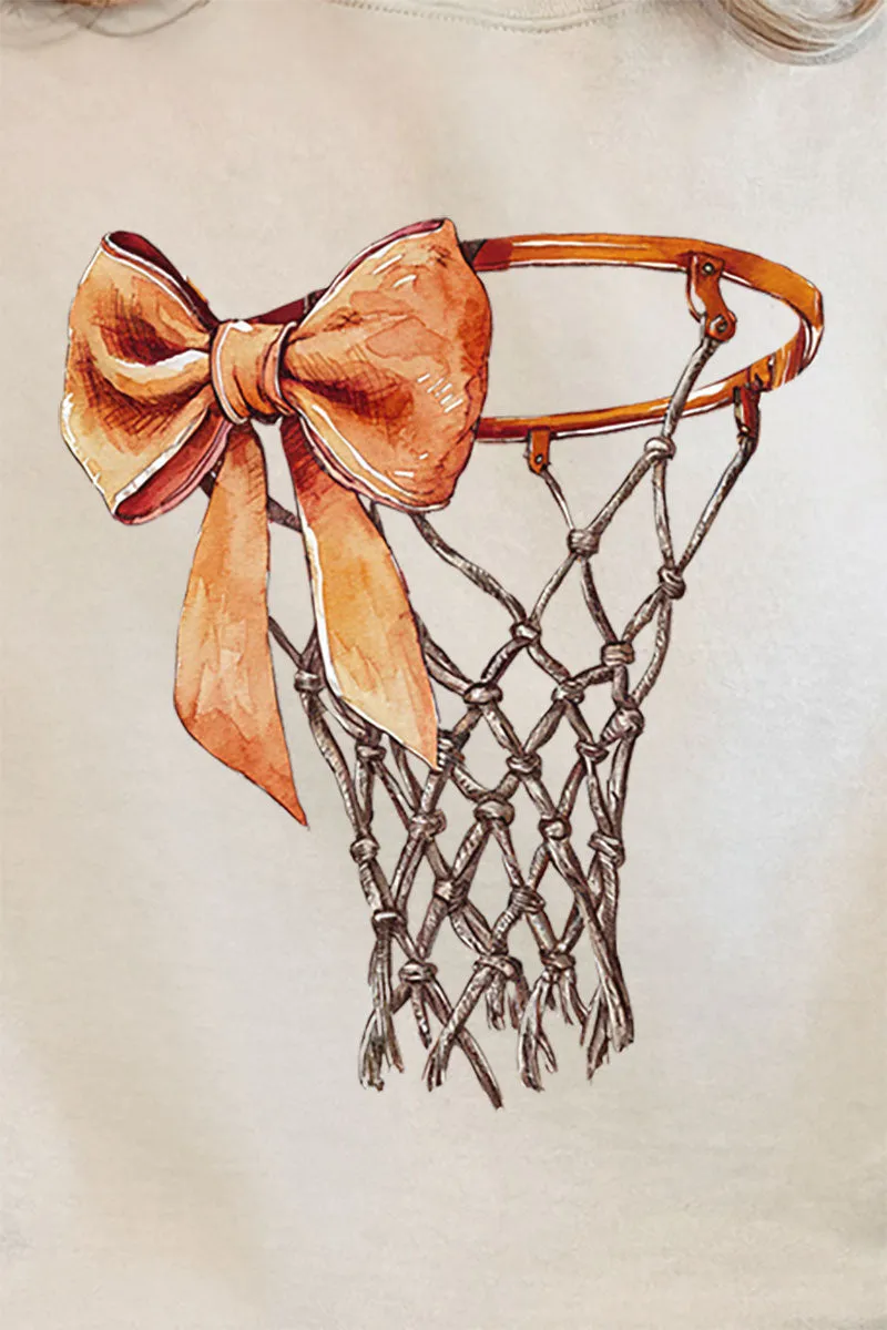 Basketball Girly Coquette Unisex NuBlend Crew Sweatshirt