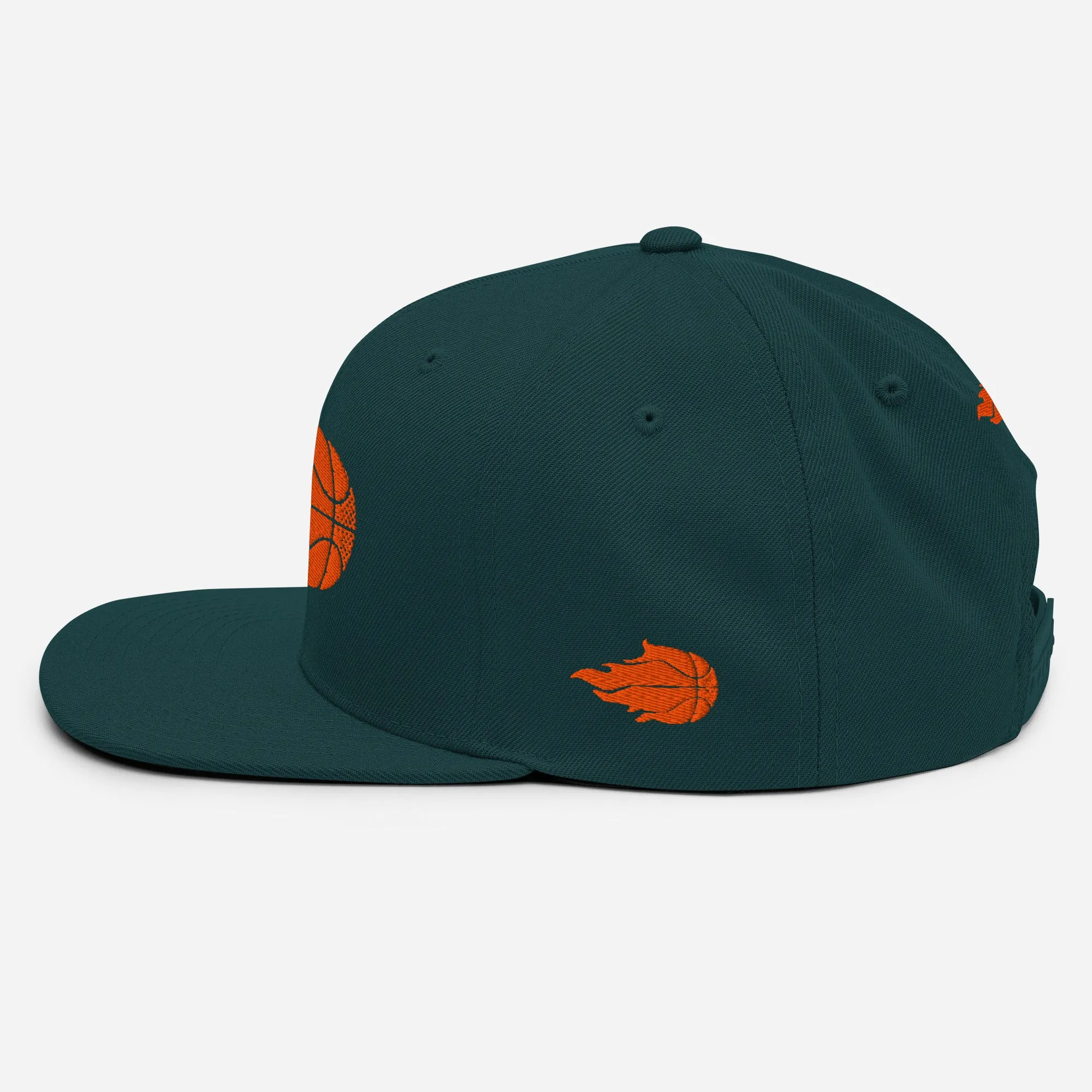 BASKETBALL HEAT SNAPBACK HAT
