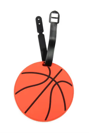 BASKETBALL LUGGAGE TAG