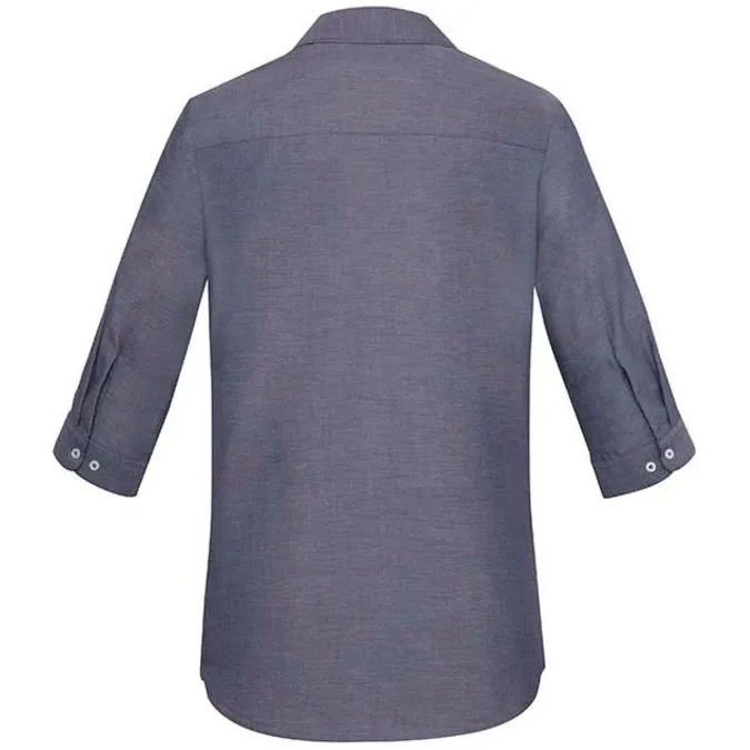 Biz Corporates Womens Charlie 3/4 Shirt (RS968LT)