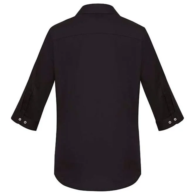 Biz Corporates Womens Charlie 3/4 Shirt (RS968LT)