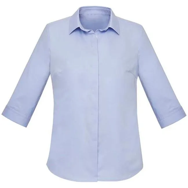 Biz Corporates Womens Charlie 3/4 Shirt (RS968LT)