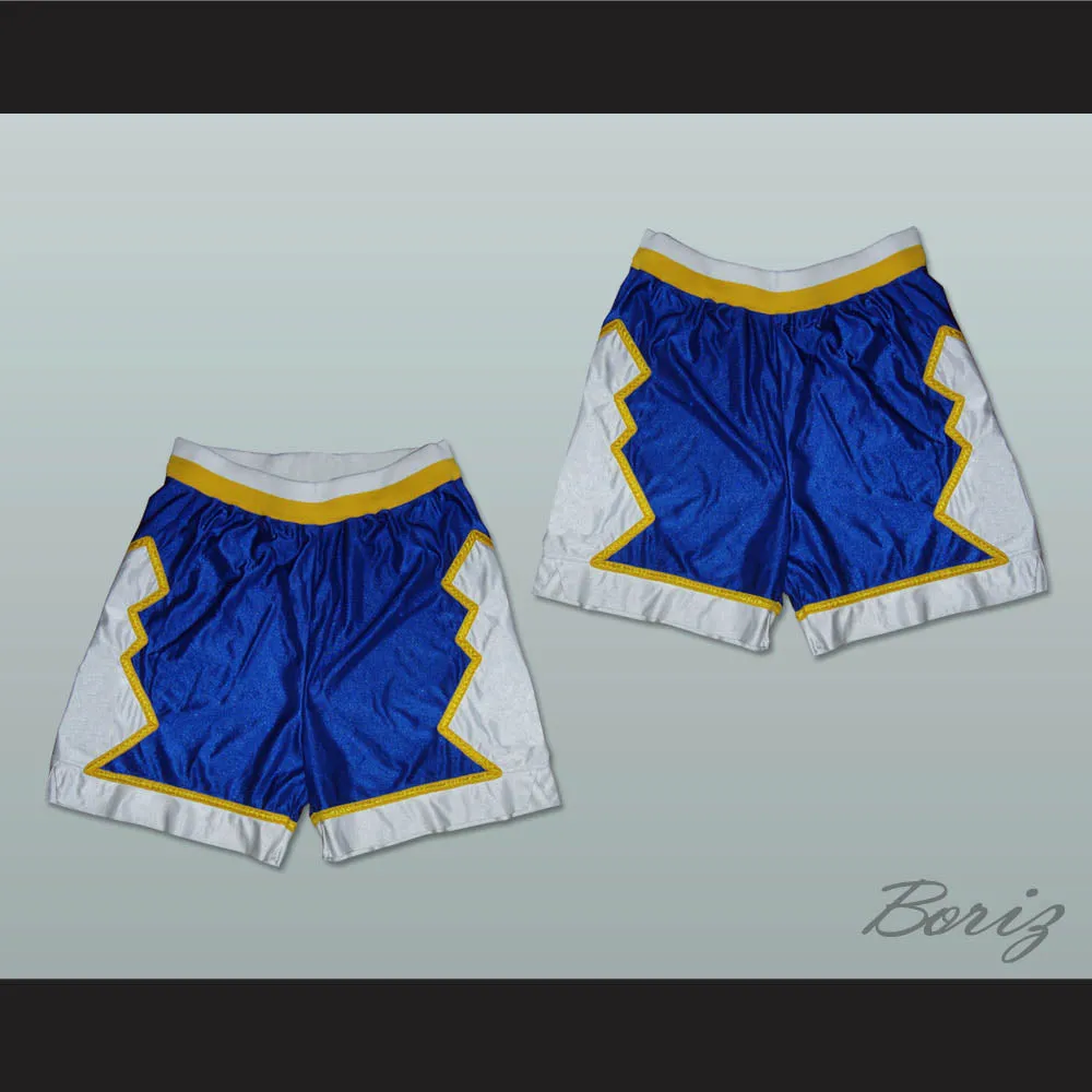 Blue White and Yellow Basketball Shorts