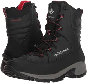 Boots show very light use, includes box! Columbia Men's Bugaboot III Cold Weather Boot! Black/Red! Sz 9.5! Fits true to size! Retails $160 