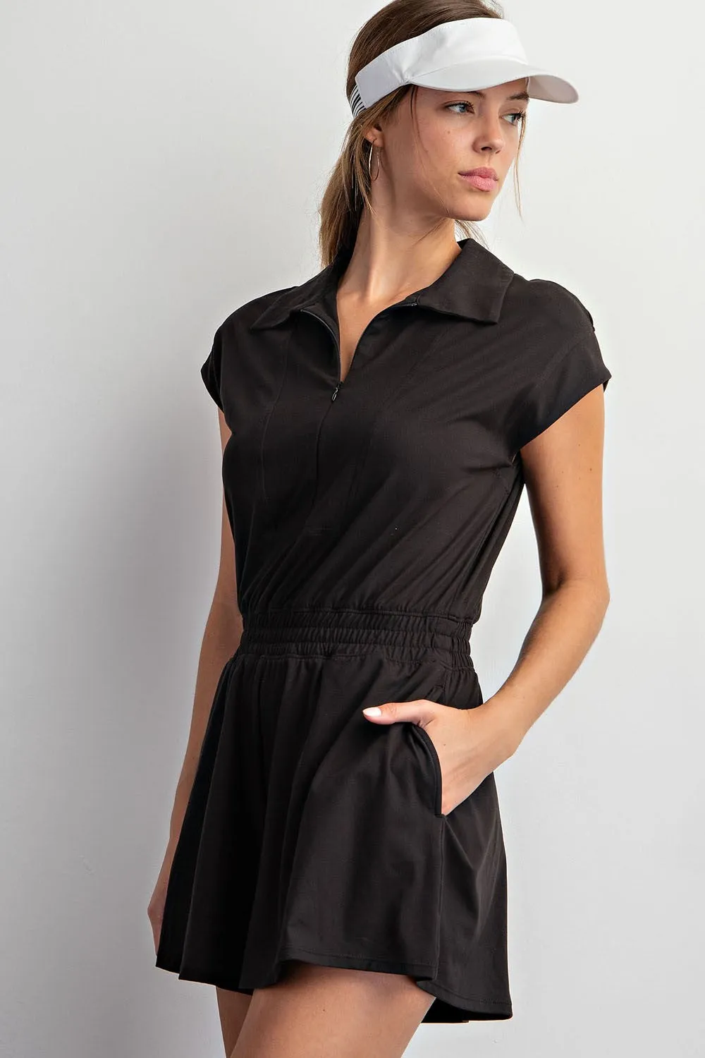 Butter Black Romper