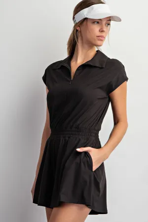 Butter Black Romper