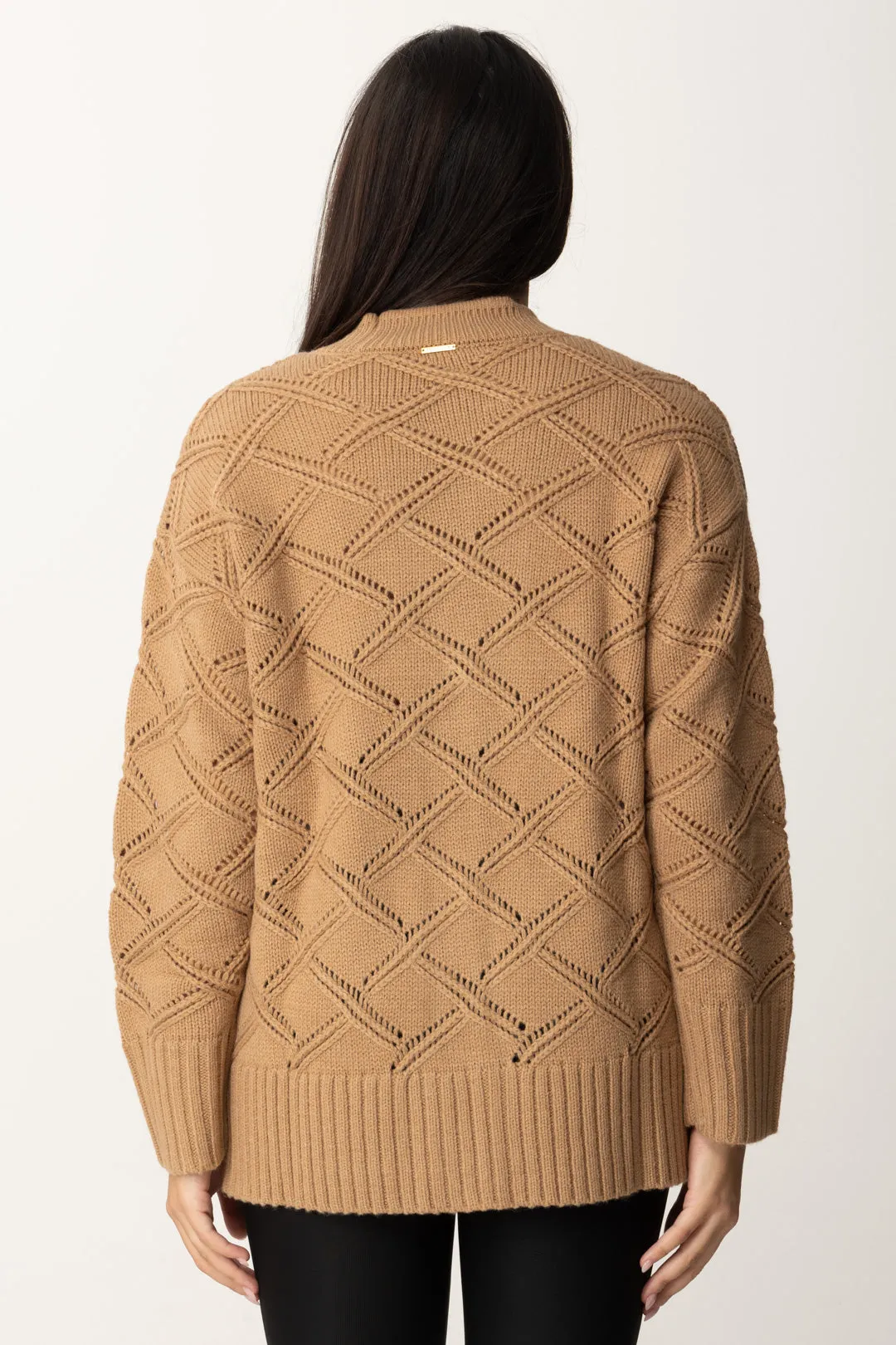 Cardigan Lungo a Losanghe