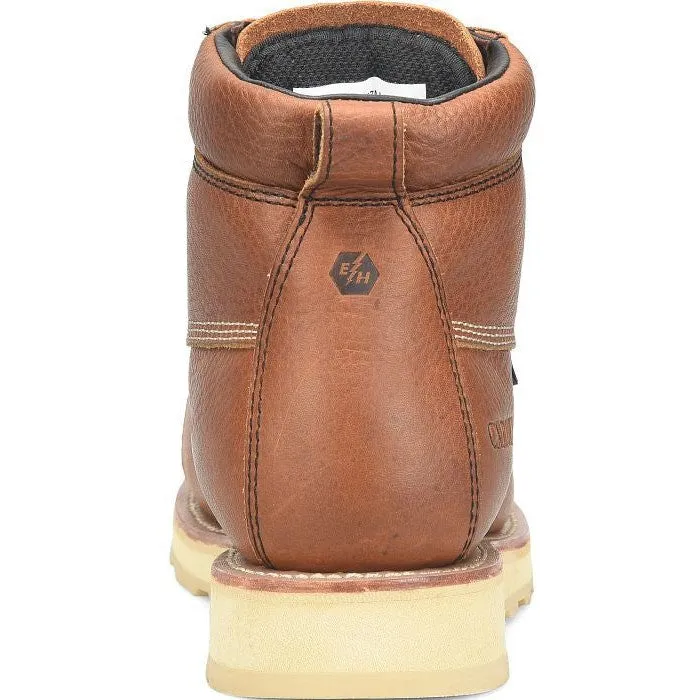 Carolina Men's Staple Gun 6" Steel Toe Waterproof Work Boot -Tan- CA7070