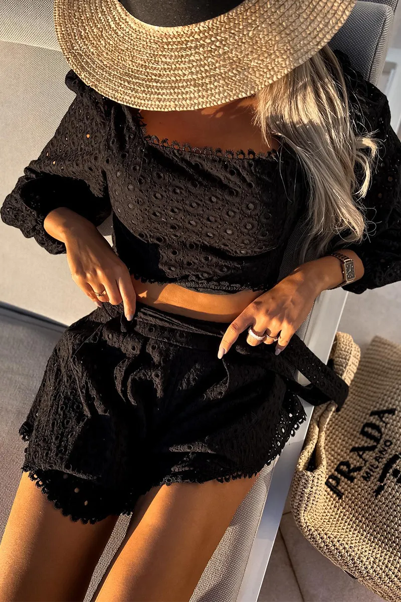 Casual Solid Square Collar Long Sleeve Two Pieces