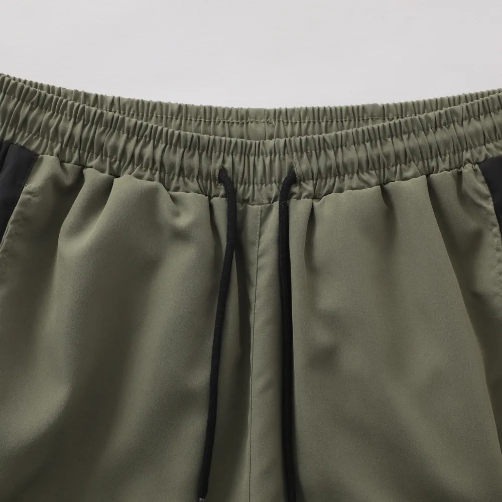 Casual Spliced Basketball Shorts
