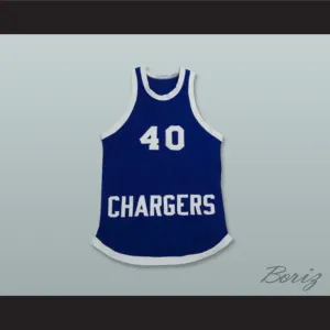 Chargers 40 DCHS High School Basketball Jersey