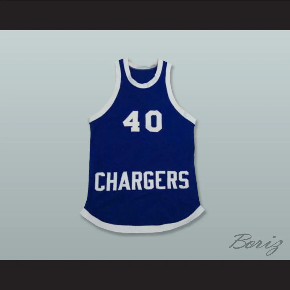 Chargers 40 DCHS High School Basketball Jersey