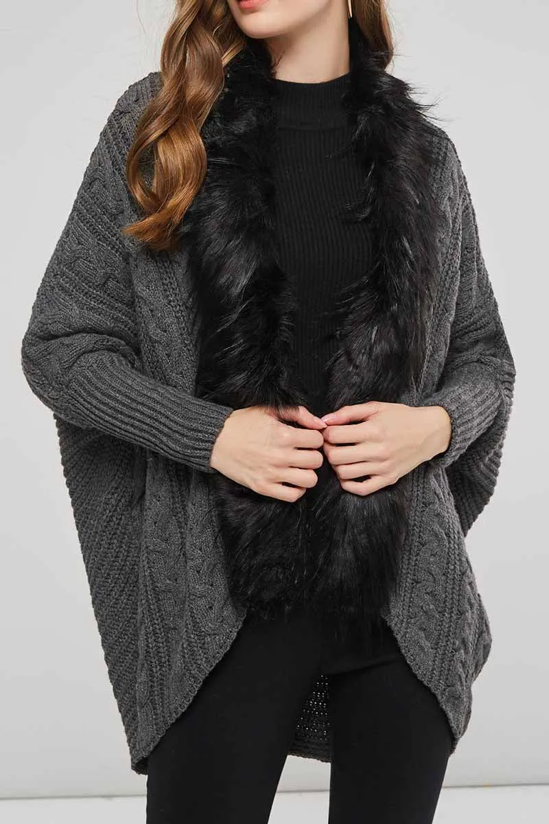Chicindress Classic Solid Color Baggy Coat