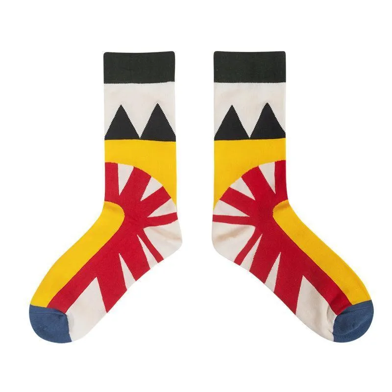 Chicindress Creative Color Tide Socks