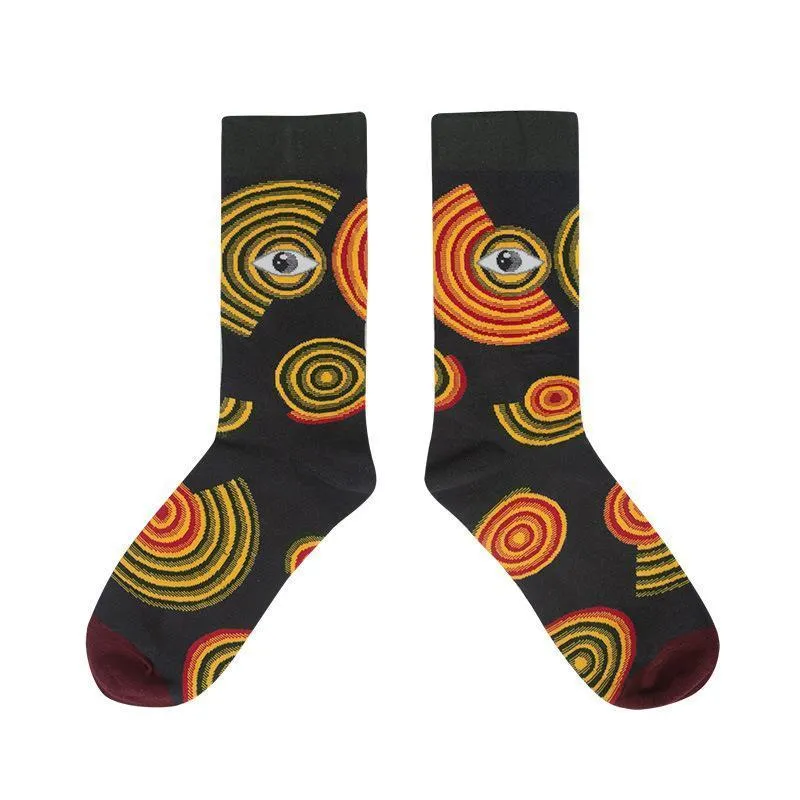 Chicindress Creative Color Tide Socks