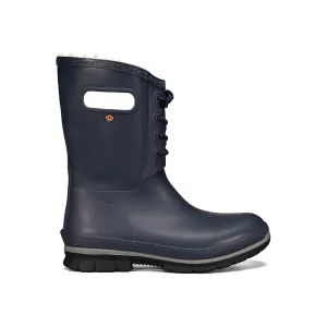 CL72103-6-Dk Blue Boots Bogs "Amanda" Lace Up