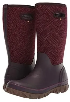 CL72244-6-Grape Boots Bogs "Whiteout" Hi