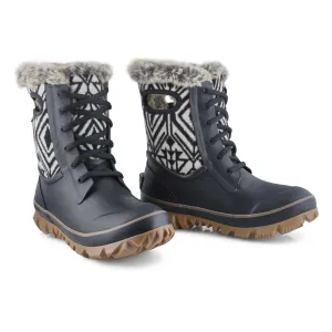 CL72549-9-Blk/Mult Boots Bogs "Arcata" Geo