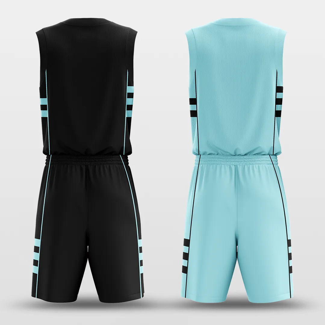 CLASSIC26 - Customized Reversible Sublimated Basketball Set