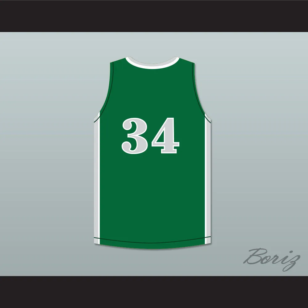 Colin Kaepernick 34 John H. Pitman High School Pride Green Basketball Jersey 1