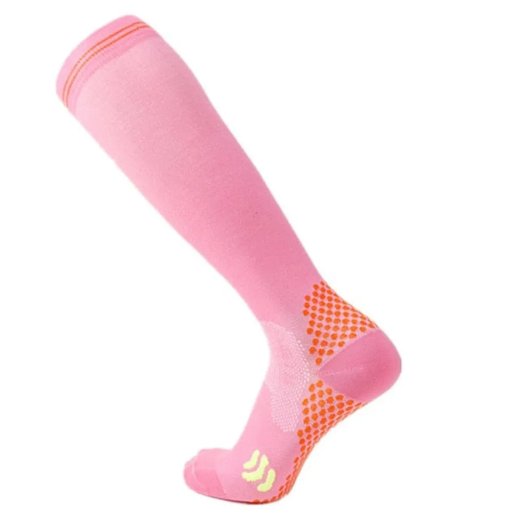ContiNent 33 Compression Stockings Blood Circulation Promotion Slimming Compression Socks Anti-Fatigue Comfortable Solid Color Socks