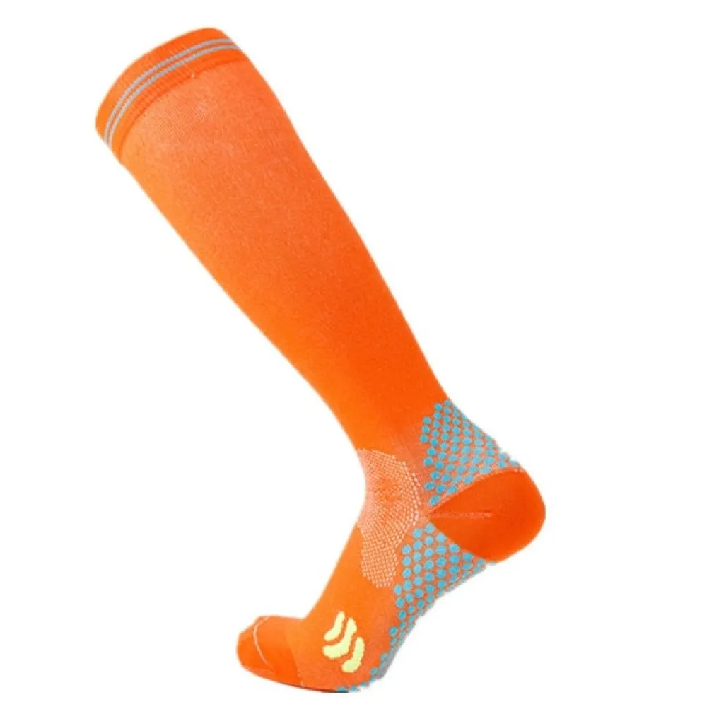 ContiNent 33 Compression Stockings Blood Circulation Promotion Slimming Compression Socks Anti-Fatigue Comfortable Solid Color Socks