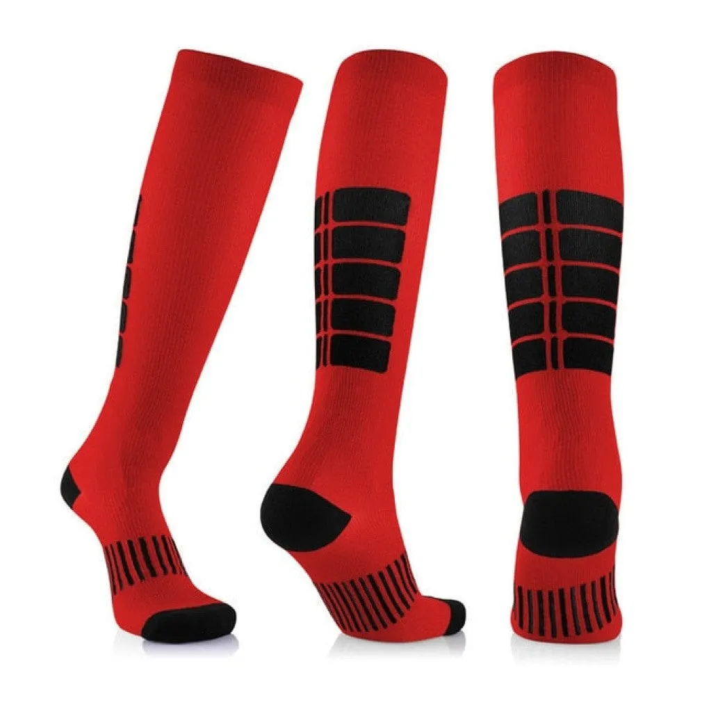 ContiNent 33 Compression Stockings Blood Circulation Promotion Slimming Compression Socks Anti-Fatigue Comfortable Solid Color Socks