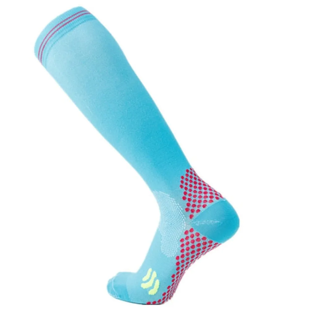 ContiNent 33 Compression Stockings Blood Circulation Promotion Slimming Compression Socks Anti-Fatigue Comfortable Solid Color Socks