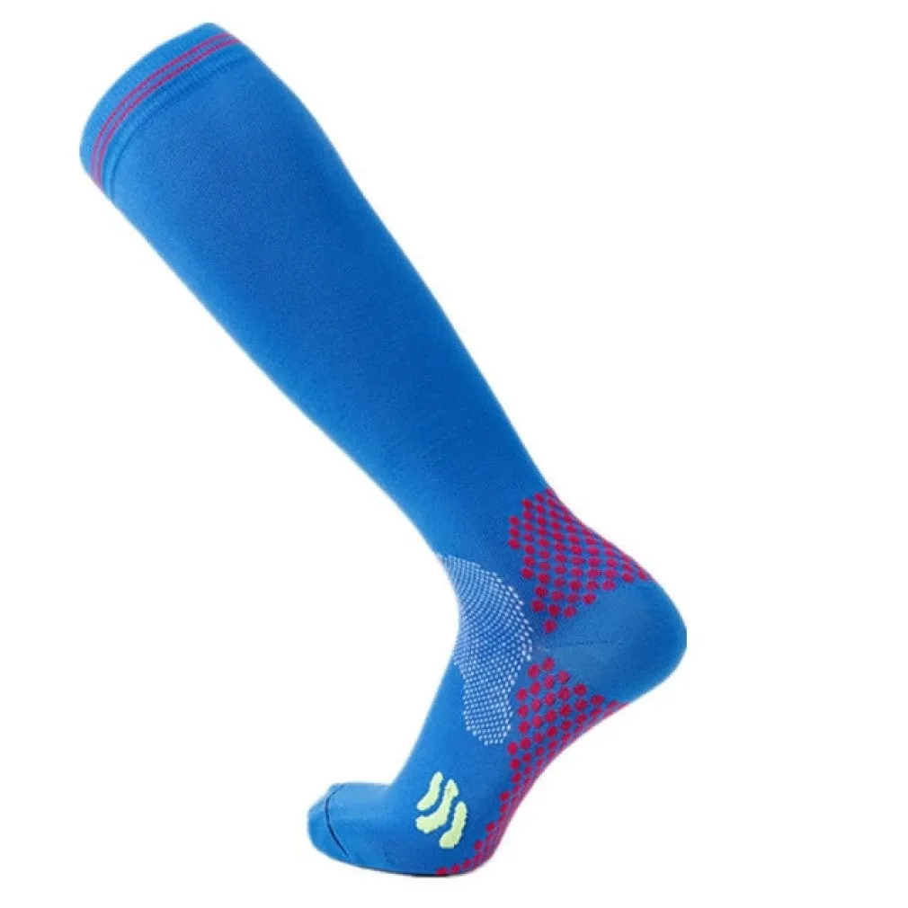 ContiNent 33 Compression Stockings Blood Circulation Promotion Slimming Compression Socks Anti-Fatigue Comfortable Solid Color Socks