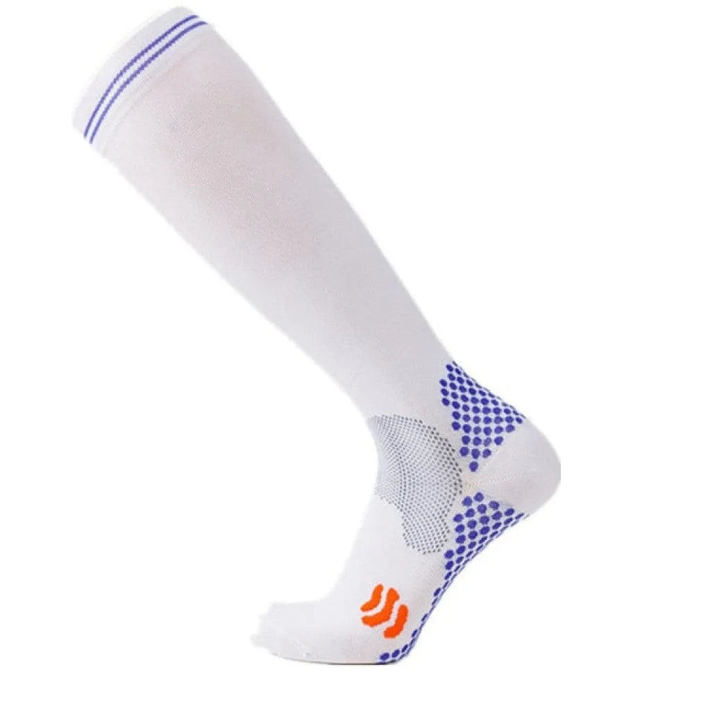 ContiNent 33 Compression Stockings Blood Circulation Promotion Slimming Compression Socks Anti-Fatigue Comfortable Solid Color Socks