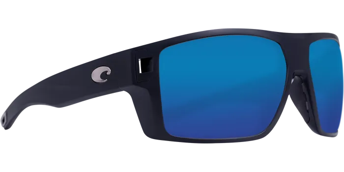 Costa Del Mar Diego Matte Black Frame Glass Lens Polarised Sunglasses