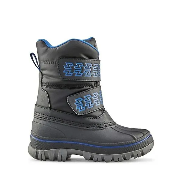 Cougar Brisk Black Waterproof  Boys Winter Boots -30C